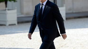 Le chef de file des sénateurs EELV Jean-Vincent Placé, le 9 juillet 2013 à l'Elysée à Paris [Martin Bureau / AFP/Archives]