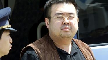 Kim Jong-Nam, demi-frère du dirigeant nord-coréen Kim Jong Un assassiné en 2017, le 4 mai 2001 à l'aéroport Narita de Tokyo [TOSHIFUMI KITAMURA / AFP/Archives]