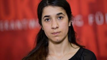 Le prix Nobel de la paix a été attribué à la Yazidie Nadia Murad, ex-esclave du groupe Etat islamique  [Julian Stratenschulte / DPA/AFP/Archives]