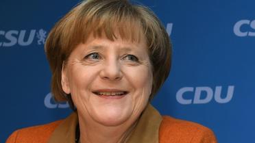 La chancelière allemande Angela Merkel, le 6 février 2017 à Munich [Christof STACHE / AFP]