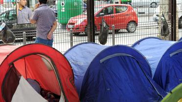 Des tentes de sans-abris à Paris [Mehdi Fedouach / AFP/Archives]