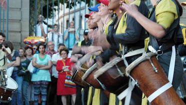 De la musique brésilienne jouée dans la rue pour la 32e Fête de la Musique le 21 juin 2013 à Strasbourg, dans l'est de la France [Frederick Florin / AFP/Archives]