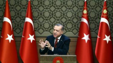 Le président turc Recep Tayyip Ergodan, le 26 octobre 216 à Ankara  [KAYHAN OZER / Service de presse de la présidence turque/AFP]
