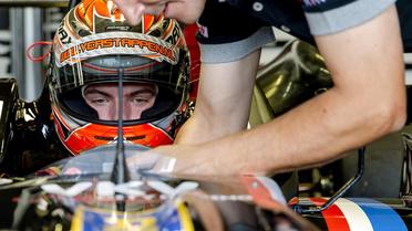 Max Verstappen avant une course de Formule 3, qu'il a remporté, le 6 juillet 2014 [Sander Koning / ANP/AFP]