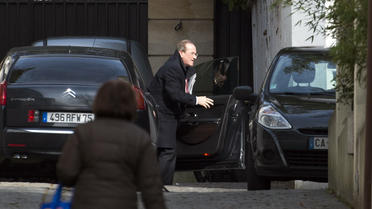 L'ancien directeur général de la police nationale, Michel Gaudin, arrive au domicile de Nicolas Sarkozy, le 22 mars 2013 à Paris  [Fred Dufour / AFP/Archives]