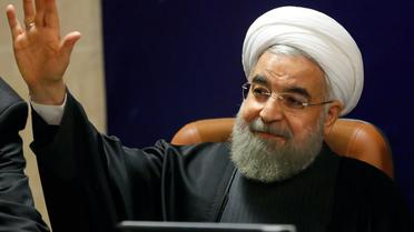 Le président iranien Hassan Rohani, à Téhéran le 21 décembre 2015 [ATTA KENARE / AFP/Archives]