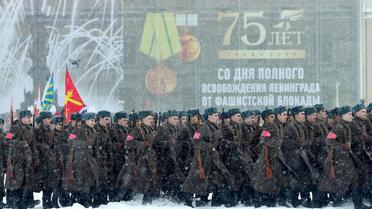 Commemoration ceremonies to mark the 75th anniversary of the lifting of the Nazi siege of Leningrad will include 2,500 servicemen in modern and period uniforms [OLGA MALTSEVA / AFP]
