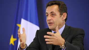 Nicolas Sarkozy, le 14 décembre 2007 à Bruxelles [Eric Feferberg / AFP/Archives]
