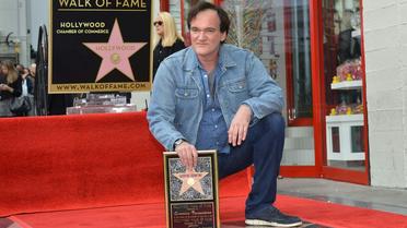 Le réalisateur Quentin Tarantino, à l'inauguration de son étoile à Hollywood, le 21 décembre 2015 [ANGELA WEISS / AFP]