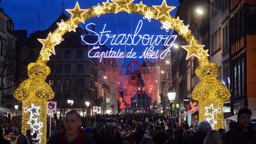 Le marché de Noël le 24 novembre 2012 à Strasbourg [Patrick Hertzog / AFP/Archives]
