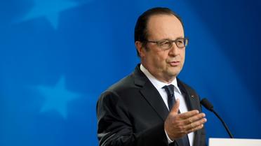 François Hollande lors d'une conférence de presse le 17 décembre 2015 à Bruuxelles [ALAIN JOCARD / AFP]
