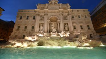 La fontaine de Trevi, le 3 novembre 2015, à Rome [ALBERTO PIZZOLI / AFP]