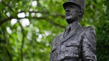 Une statue du général Charles de Gaulle à Londres [Leon Neal / AFP/Archives]