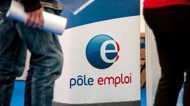Le logo de Pôle emploi [Philippe Huguen / AFP/Archives]