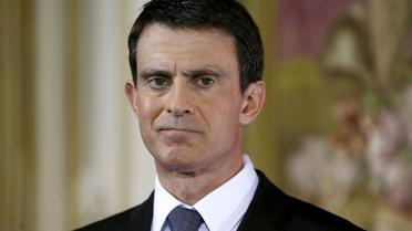Le Premier ministre Manuel Valls, lors d'une conférence de presse, à Paris, le 8 février 2016 [PATRICK KOVARIK / AFP/Archives]