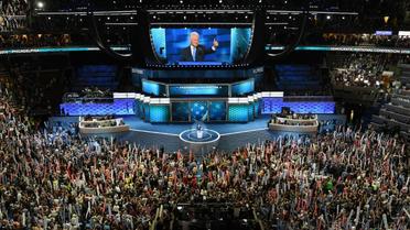 L'ancien président Bill Clinton lors de son discours devant les délégués de la convention démocrate le 26 juillet 2016 à Philadelphie   [SAUL LOEB / AFP]