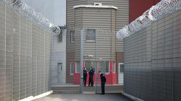 Vue en date du 4 février 2010 de la  Maison d'arrêt de Lyon-Corbas à Lyon [Jean-Philippe Ksiazek / AFP/Archives]