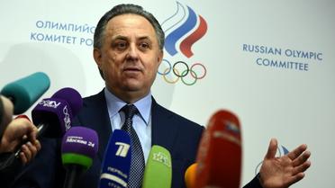 (FILES) This file photo taken on January 16, 2016 shows Russia's Sports Minister Vitaly Mutko addressing the media within the election of a new chief of Russia's athletics federation (ARAF) in Moscow.German public broadcaster ARD, which first brought the Russian doping storm to light, said it would air new footage on June 8, 2106 implicating Russia's sports minister in what it described as "state-controlled doping". [VASILY MAXIMOV / AFP/Archives]