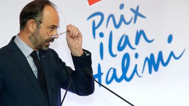 Le Premier ministre Edouard Philippe lors de la remise du Prix Ilan Halimi, le 12 février 2019 à Paris [CHARLES PLATIAU / POOL/AFP/Archives]