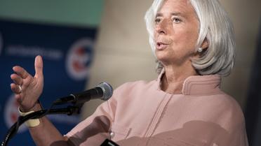 La directrice générale du Fonds monétaire international (FMI), Christine Lagarde, le 19 septembre 2013 à Washington [Brendan Smialowski / AFP/Archives]