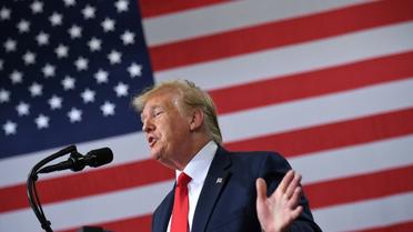 Le président américain Donald Trump, le 12 juillet 2019 à Milwaukee, dans le Wisconsin [MANDEL NGAN / AFP]