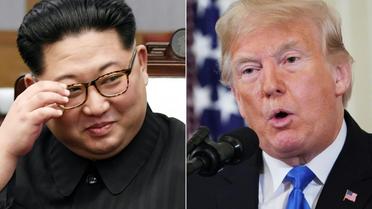 Depuis le sommet historique en juin à Singapour entre les dirigeants nord-coréen Kim Jong Un et américain Donald Trump, leurs relations patinent [Korea Summit Press Pool, MANDEL NGAN / Korea Summit Press Pool/AFP/Archives]