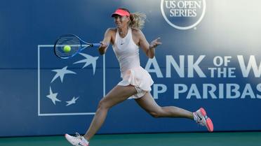 Maria Sharapova, lors du tournoi de Stanford, en Californie, le 31 juillet 2017 [Lachlan Cunningham / Getty/AFP/Archives]