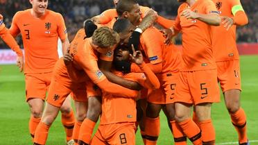 Les Pays-Bas vainqueurs de la France 2-0 à Rotterdam en Ligue des nations le 16 novembre 2018  [EMMANUEL DUNAND / AFP]