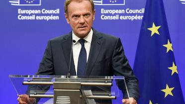 Le président du Conseil européen Donald Tusk, à Bruxelles le 24 juin 2016 [JOHN THYS / AFP/Archives]