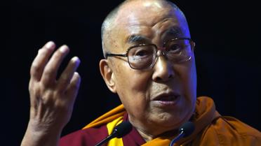 Le dalaï lama le 13 août 2017 à Bombay, en Inde [INDRANIL MUKHERJEE         / AFP/Archives]