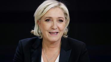 Marine Le Pen à Paris, le 24 avril 2017 [Patrick KOVARIK / AFP]