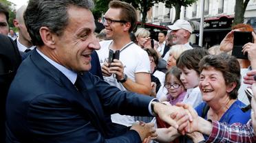 L'ex-président Nicolas Sarkozy, le 6 juin 2016 à Reims [FRANCOIS NASCIMBENI / AFP]