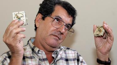 Le dissident cubain Oswaldo Paya, le 13 décembre 2004 à La Havane [Niurka Barroso / AFP/Archives]