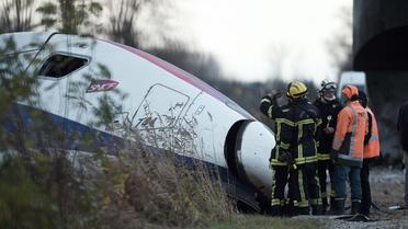 Les secours intervenant sur le site de l'accident d'Eckwersheim, le 15 novembre 2015 [FREDERICK FLORIN / AFP/Archives]