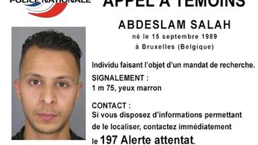 L'appel à témoins diffusé par la police française le 15 novembre 2015 pour retrouver Salah Abeslam [DSK / POLICE NATIONALE/AFP/Archives]