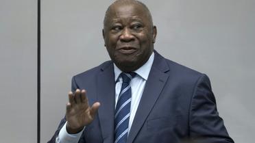 L'ancien président ivoirien Gbagbo à la Cour pénale internationale (CPI) le 15 janvier 2019 à La Haye [Peter Dejong / ANP/AFP]
