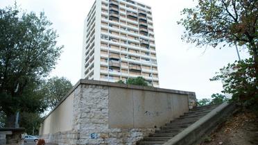 Vue d'une tour de la cité de la Busserine à Marseille, le 6 octobre 2016  [BERTRAND LANGLOIS / AFP/Archives]