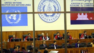 Vue générale en date du 19 octobre 2011 du tribunal pour les  Khmers rouges [Mark Peters / ECCC/AFP/Archives]