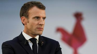 Emmanuel Macron à Paris le 9 octobre 2018 [LUDOVIC MARIN / POOL/AFP/Archives]