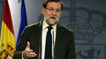 Le Premier ministre espagnol Mariano Rajoy, le 30 octobre 2015, à Madrid [JAVIER SORIANO / AFP]