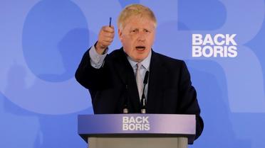 Le député conservateur britannique Boris Johnson, à Londres le 12 juin 2019. [Tolga AKMEN / AFP]