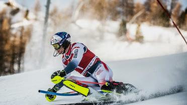 Le Français Alexis Pinturault lors du slalom de Val d'Isère, le 15 décembre 2019   [JEFF PACHOUD / AFP/Archives]