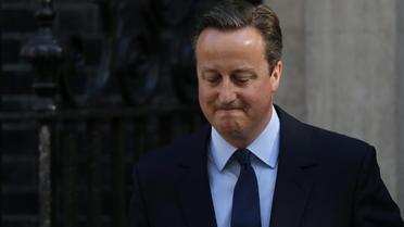 Le Premier ministre David Cameron le 24 juin 2016 à Londres [ADRIAN DENNIS / AFP/Archives]