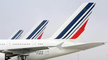 Air France prévoit d'assurer 76% de ses vols vendredi [ERIC PIERMONT / AFP/Archives]