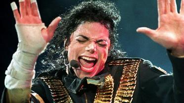 Michael Jackson, le 1er septembre 1993 à Singapour [STR / AFP/Archives]