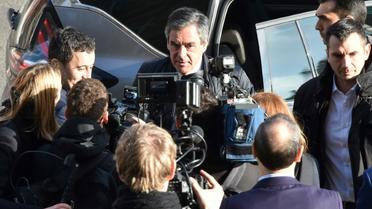 François Fillon à son arrivée le 17 février 2017 à Tourcoing [Philippe HUGUEN                      / AFP]