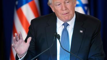 Le président américain Donald Trump à Jérusalem, le 22 mai 2017 [ / AFP]
