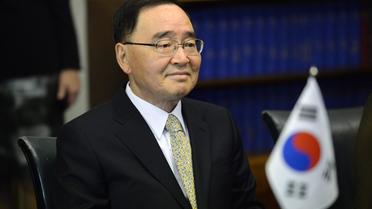 Le Premier ministre sud-coréen Chung Hong-won le 24 octobr 2013 à Helsinki [Antti Aimo-Koivisto / Lehtikuva/AFP/Archives]