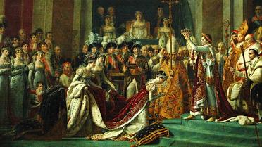 Le Sacre de Napoléon, en 1804, par Jacques-Louis David