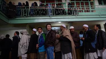 Des électeurs afghans aux urnes à Kaboul, le 5 avril 2014  [Shah Marai / AFP/Archives]